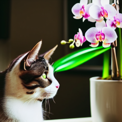 are cymbidium orchids bad for dogs